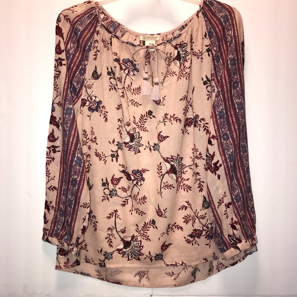 Lucky Brand Women’s Bohemian Inspired Blouse